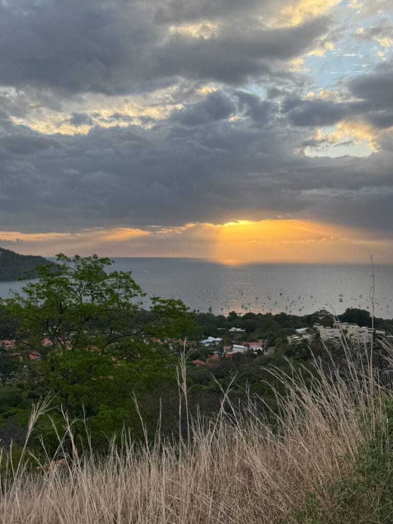 Sunset at Playa del Coco in Guanacaste Costa Rica best places to see