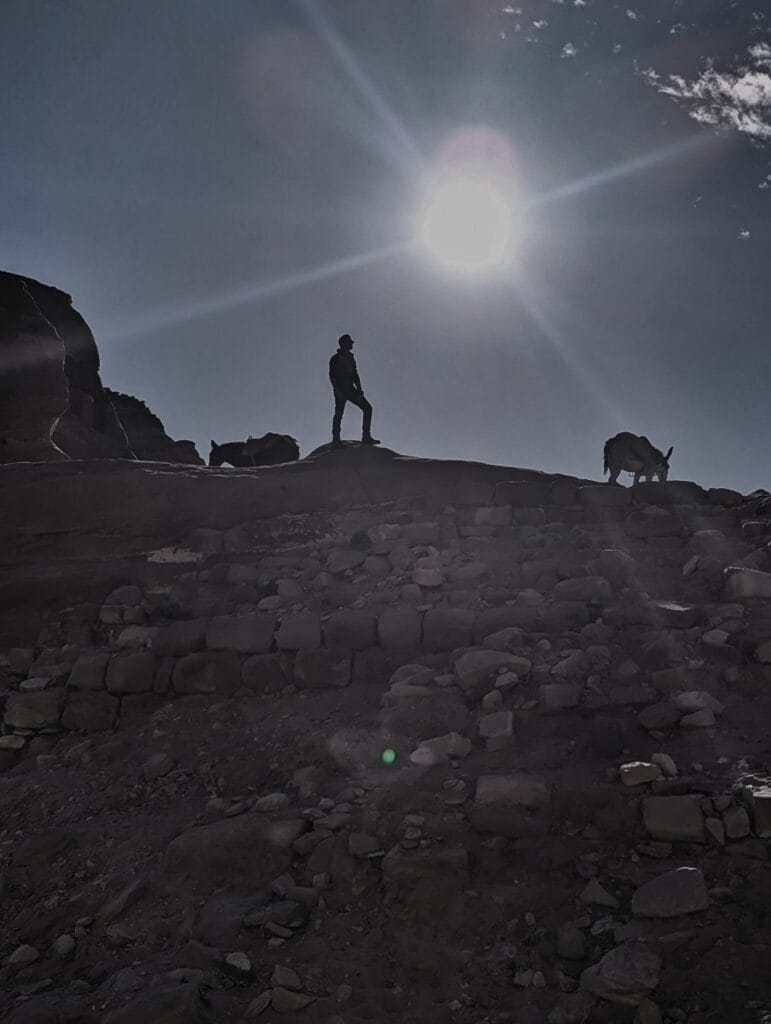 Hike little petra in Jordan
