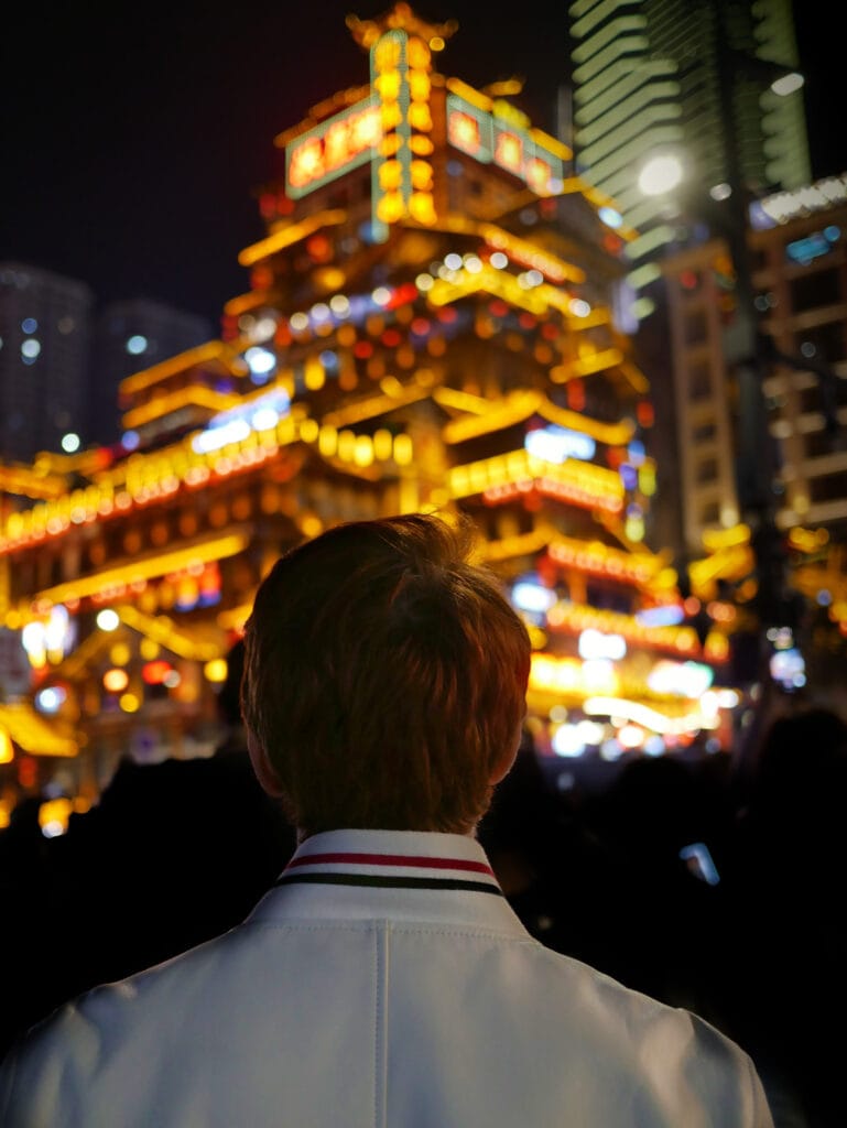 Scoot went from Chongqing to Chengdu on a Chinese bullet train