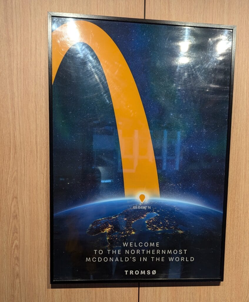 Tromo's nothernmost mcdonalds