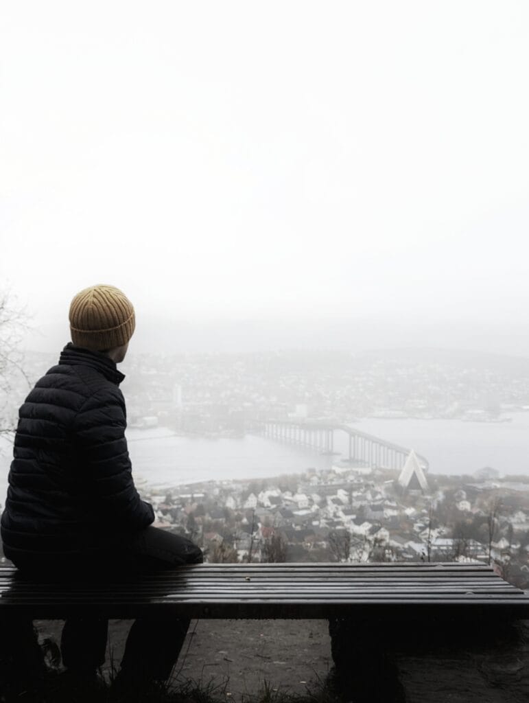 Tromso, Norway cityviewpoint hike