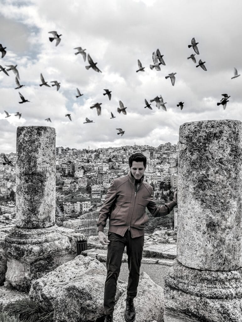 Scoot at Amman Citadel Jordan